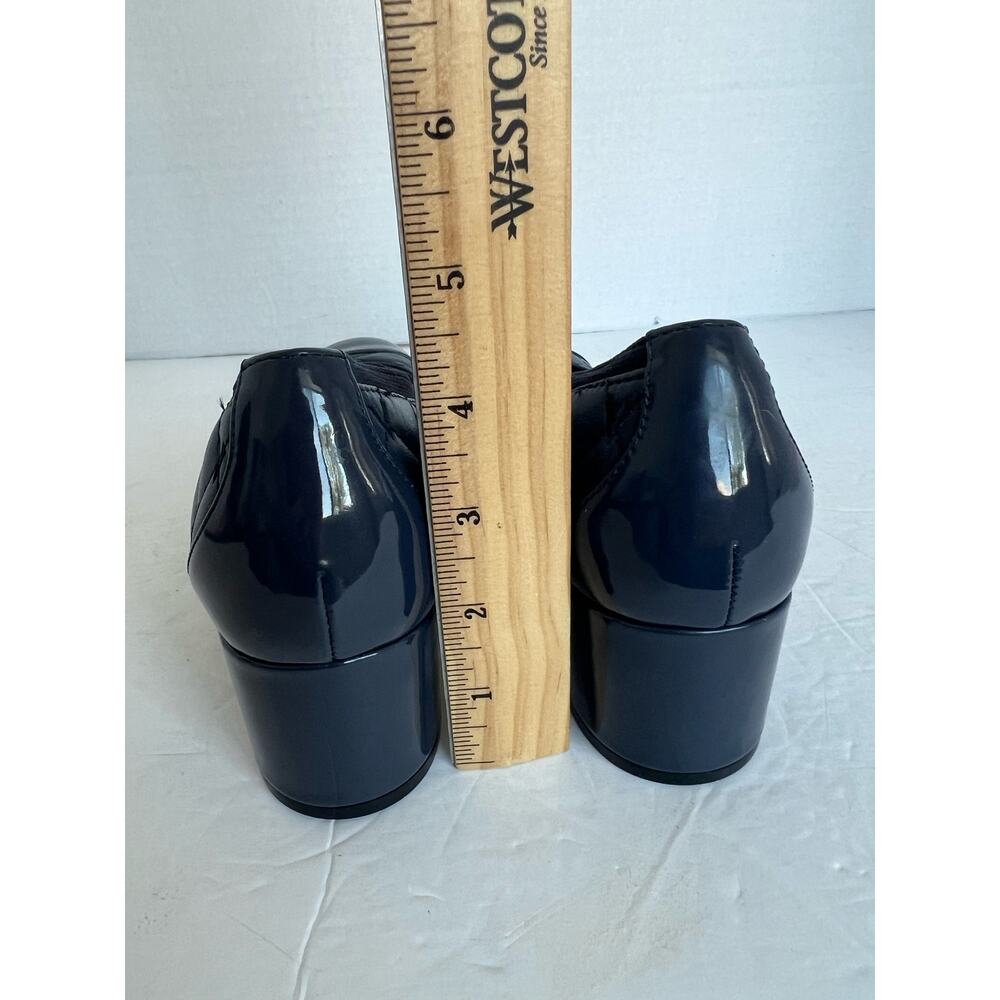 Vionic Ruby Olympia Quilted Leather Navy Blue Cap… - image 6